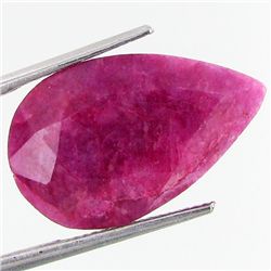 34.59ct African Ruby Pear Cut (GEM-37277)