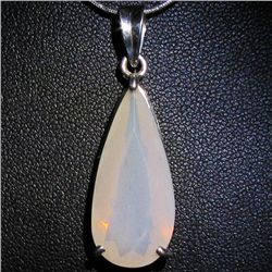 25.65twc Etheopian Jelly Opal Sterling Pendant (JEW-3916)