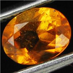 0.65ct Mandarin Fire Orange Clinohumite Oval (GEM-43998)