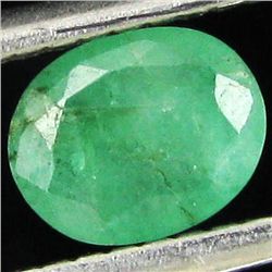 0.61ct Green Colombia Emerald Oval  (GEM-44204G)