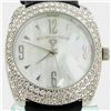 Image 2 : Collectible Swiss Legend NEW Crystal & MOP Watch (WAT-388)