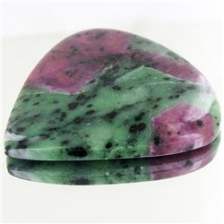 93.6ct Ruby Zosite Cabochon (GEM-45527)