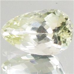 6.05ct Strong Green Kunzite Pear (GEM-43138)