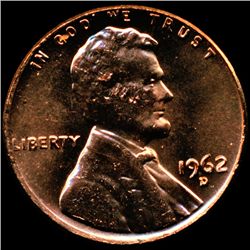 1962D Lincoln 1c BU ERROR (COI-10397)