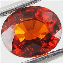 1.70ct Blazing Oval Hot Orange Spessartite Garnet (GEM-44091)