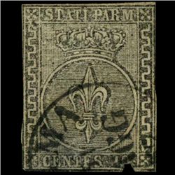 1852 Parma 15c Stamp (STM-0935)