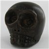 Image 2 : Handcarved Mahogany Skull Pendant (CLB-1061)