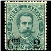 Image 1 : 1890 RARE Italy 2c Overprint Stamp MINT Hinged (STM-1222)