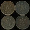 Image 1 : 1906 Mexico 1c VF/XF 4pcs (COI-9987)