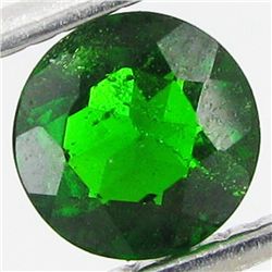 0.74ct Green Russia Diopside Round  (GEM-44191B)