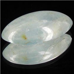 18.7ct Sky Blue Aquamarine Cabochon (GEM-45472)