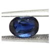 Image 1 : Natural Oval Cut Kyanite Loose Stone 1.01 CTW.