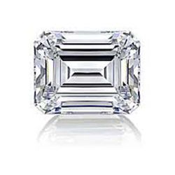 DIAMOND EGL CERTIFIED EMERALD 1.04 CTW E, SI2