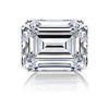 Image 1 : DIAMOND EGL CERTIFIED Emerald 1.52 CTW F, SI2