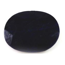 19.45 ctw Dark Blue Sapphire Loose Oval