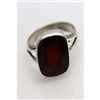 Image 1 : Natural 20.37 ctw Hazonight Garnet Oval Ring .925 Sterl