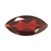 Image 1 : Natural 3.36ctw Red Garnet Marque 8x16 Stone