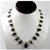 Image 1 : 96.86 ctw Natural Smokie Quartz Bead Necklace