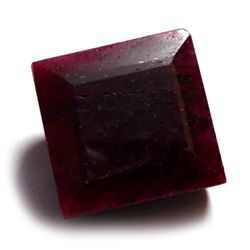 53.85 ctw Loose Ruby Square cut