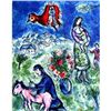 Image 1 : Chagall "Sur La Route De Village" Ltd Edition Litho, W/COA, 32"x23"