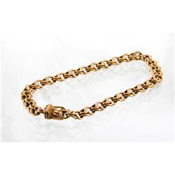 A 14 Karat Gold Bracelet