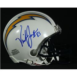 Vincent Jackson Signed Chargers Mini-Helmet (GA COA)