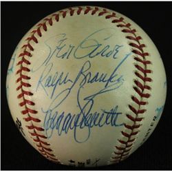 Dodger Greats Baseball Signed by (12) Including Snider, Garvey, Branca, Labine (GA LOA)