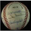 Image 4 : Multi Signed MLB Hall of Famers ONL Baseball: 12 Signatures (GA LOA)