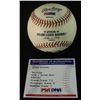 Image 2 : Stan Musial Signed OML Baseball: Inscribed "HOF 69" (PSA COA)