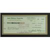 Image 2 : Jack Haley "The Wizard of Oz" 20x16 Display Custom Piece with Original Signed Check (PA LOA)