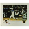 Image 1 : Hank Aaron Signed Braves Limited Edition 16x20 Lithograph #/2500 (GA COA)