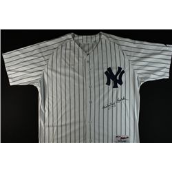Whitey Ford Signed Yankees Jersey (PSA)