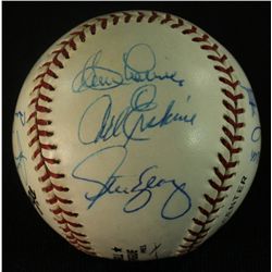 Dodger Greats Baseball Signed by (12) Including Snider, Garvey, Branca, Labine, Erskine (GA LOA)