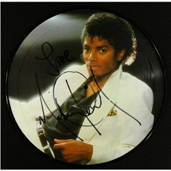 Michael Jackson Signed Vinyl Record: Inscribed "Love" (GA COA)