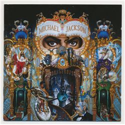 Michael Jackson Signed CD Cover: "Dangerous" (GA COA)