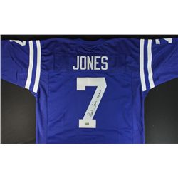 Bert Jones Signed Colts Jersey: Inscribed "76 MVP" (AAA COA)