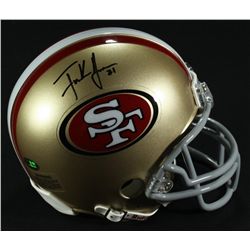 Frank Gore Signed 49ers Mini-Helmet (Gore Hologram)