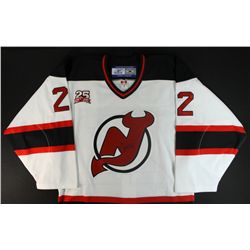 Claude Lemieux Signed Devils Jersey (GA COA)