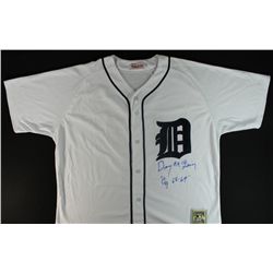 Denny McLain Signed Tigers Jersey: Inscribed "Cy 68-69" (GA COA)