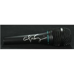 Alice Cooper Signed Microphone (GA COA)