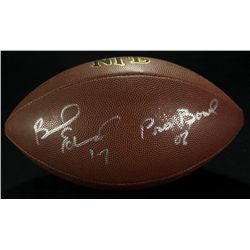 Braylon Edwards Signed Football: Inscribed "Pro Bowl 07" (GA COA)