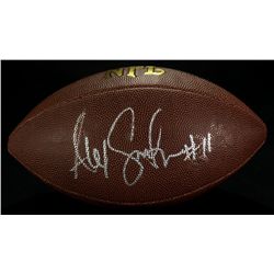 Alex Smith Signed Football (GA COA)