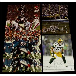 Huge Lot of 50 Signed 16x20 Photos & Lithographs: HOFers and Stars (JSA, Steiner, SOP)