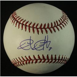 Chad Qualls Signed OML Baseball (MLB)