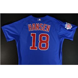 Dave Hansen Game-Used Cubs Jersey (Cubs COA)