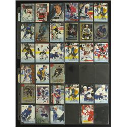 Lot of (31) Autographed Hockey Cards Including Brett Hull, Rob Niedermayer (PA LOA)