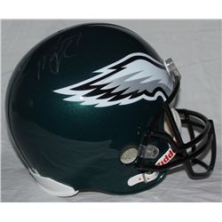 Michael Vick Signed Eagles Full Size Helmet (GA COA)