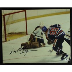 Wayne Gretzky Signed Oilers 11x14 Photo (GA COA)