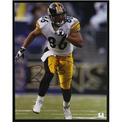 Hines Ward Signed Steelers 11x14 Photo (GA COA)