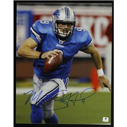 Matt Stafford Signed Lions 11x14 Photo (GA)